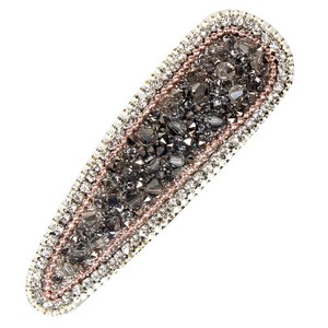 Barrettes à cheveux en strass de style coréen pour femmes, parfaites pour les filles branchées, barrettes à franges entièrement en strass, barrettes latérales avec - Product Image 3