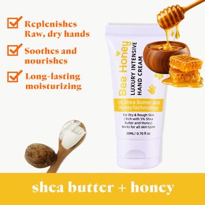 Crema de Manos Mini Altamente Recomendada, 5% Manteca de Karité, Hidratante y No Grasosa, Fórmula Reparadora y Suavizante para la Sequedad - Product Image 1