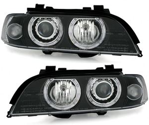Phare avant gauche noir et blanc <span class=keywords><strong>E39</strong></span> pour <span class=keywords><strong>BMW</strong></span> Série 5 HM 240W H7 D1R - Product Image 2