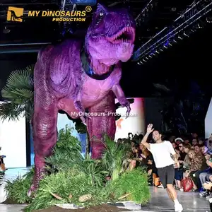 Z мой динозавр Динозавр Пернатый модный показ розовый аниматронный t-rex