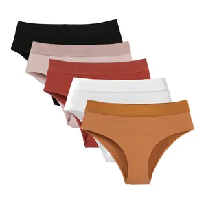 FINETOO Pack of 10 Cotton Thong Women's Sexy Lingerie Briefs Tanga Hipster  Underpants Thongs Set Underwear Comfortable Women Multicoloured S-XL :  : Fashion