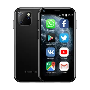 2021ใหม่ Mini Mini โทรศัพท์มือถือสมาร์ทโทรศัพท์ Android 2ขนาด Super มากที่ถูกที่สุดหน้าจอสัมผัส Dual Sim M10เด็ก Soyes 3G สมาร์ทโฟน