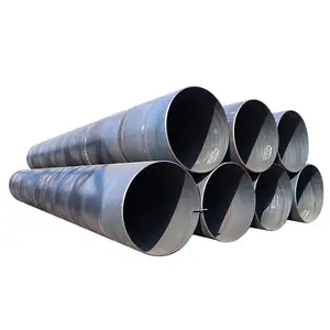 China Factory spiral steel pipe pile large stock steel pipe cover pile sheet metal building materials