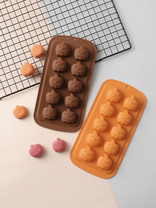 แม่พิมพ์ซิลิโคนรูปฟักทอง 3 มิติ เกรดอาหาร สำหรับทำ<span class=keywords><strong>ช็อกโกแลต</strong></span> <span class=keywords><strong>เค้ก</strong></span> ฮาโลวีน และสบู่ แม่พิมพ์ขนม อุปกรณ์ทำขนมในครัวแบบยั่งยืน - Product Image 3