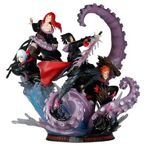 Taka Hawk Suigetsu Karin Jugo Sasuke big GK Statues model Japan High Quality Anime Narutos Action Figures