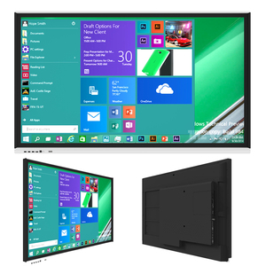 Màn hình cảm ứng bảng trắng cho các trường học phòng họp điện tử bảng thông minh tương tác bảng trắng 55 inch <span class=keywords><strong>LCD</strong></span> hiển thị bảng điều chỉnh - Product Image 2