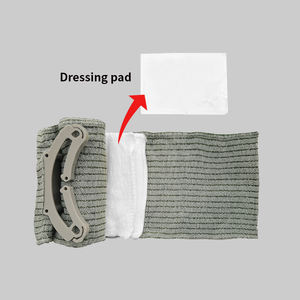 A-Shield قوة شد عالية الإسعافات الأولية الإنقاذ معقمة مرنة وقف النزيف ضمادة إسرائيل مع ضمادة - Product Image 3