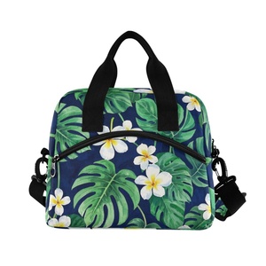 Sac Isotherme Multifonctionnel Grande Capacité en Polyester, Motif Feuilles de Bambou Vertes Personnalisé, Prix de Gros pour Adultes - Product Image 2