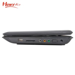 Đầu <span class=keywords><strong>DVD</strong></span> Cầm Tay 10Inch Có Pin Sạc Màn Hình Xoay Hỗ Trợ Thẻ SD Và Màn Hình Mini USB Trên Xe Hơi - Product Image 3