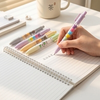 Stylos gel créatifs de style brochettes à haute valeur esthétique, vente en gros, papeterie mignonne pour étudiants