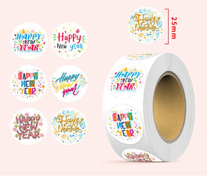 Lễ Hội Mùa Xuân phước lành Tạp Chí bao bì nhãn dán phong bì màu đỏ cho năm 2025 ngựa bộ sưu tập năm mới - Product Image 4