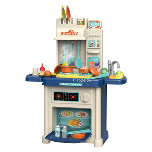 Populaire semblant <span class=keywords><strong>cuisine</strong></span> jouets cuisson nourriture jouets évier jouer <span class=keywords><strong>cuisine</strong></span> ensemble lumières sons avec pulvérisation pour les enfants - Product Image 3
