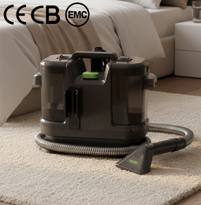 Máquina de Limpieza de Alfombras Integrada de Alta Potencia CE CB para Uso en Seco y Húmedo con Bidón Desmontable Portátil - Product Image 2