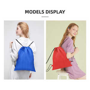 210 Polyester <b>Drawstring</b> <b>Backpack</b> Outdoor Adventure Gods Low Price Affordable Fashion <b>Drawstring</b> <b>Backpacks</b> - Product Image 2