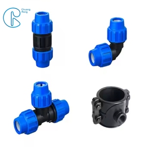 20-110 mét nông nghiệp áp lực cao <span class=keywords><strong>HDPE</strong></span> cho PE Ống <span class=keywords><strong>HDPE</strong></span> Ống nén phụ kiện PP phụ kiện PP TEE giảm Tee - Product Image 4