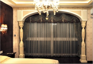 Banruo Bán Buôn Sợi Thủy Tinh Hollow Flower Thiết Kế Trụ Cột La Mã Cột Cho Trang Trí Nội Thất - Product Image 4