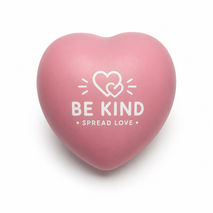 Pelota Antiestrés de Espuma PU Suave con Logotipo Personalizado para Regalo de Bienvenida en Reuniones Corporativas, Forma de Corazón - Product Image 5