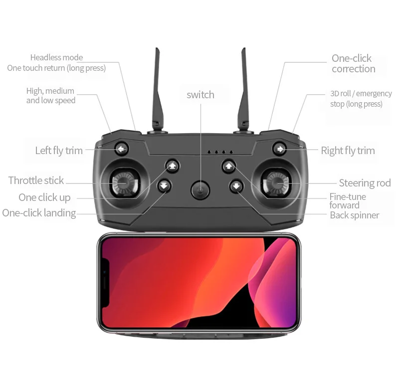 2022 hot sell New Design foldable S60 Professional quadcopter Drone with 4k camera sent massage me have 5usd discount per pcs