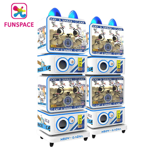 Machine <span class=keywords><strong>de</strong></span> jeu d'arcade à pièces Funspace Twist Egg à double couche, machine à capsules gacha, machine distributrice <span class=keywords><strong>de</strong></span> cadeaux - Product Image 1