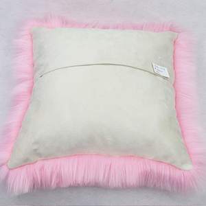 Motif solide décoratif blanc 18x18 pouces fausse fourrure housses <span class=keywords><strong>de</strong></span> coussin jeter taie d'oreiller pour la maison canapé voiture chaise hôtel - Product Image 5