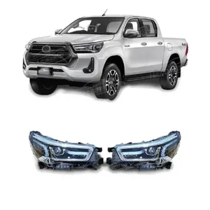Kit <span class=keywords><strong>de</strong></span> carrosserie pour voitures, accessoires <span class=keywords><strong>de</strong></span> mise à niveau, feux LED pour voitures, phares pour camionnettes Hilux Revo Rocco - Product Image 3