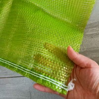 Fabrieksvoorraad 46*76cm Groothandelsprijs Kleur Groen Rood PP Tubulaire Circulaire Geweven Mesh Zak voor het verpakken van sinaasappels