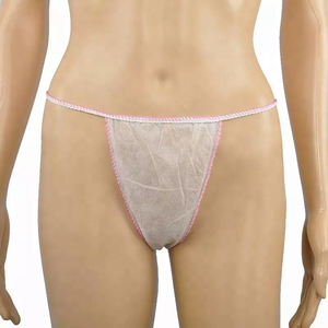 Fábrica De Venda Direta Descartável Não-tecidos Thong Bikini Sexy Calcinha Tanga - Product Image 1