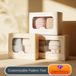 Caja <span class=keywords><strong>de</strong></span> cartón blanca personalizada con diseño <span class=keywords><strong>de</strong></span> ventana abierta Impresión en color Diseño gratuito reciclable para cosméticos Joyería Vela artesanal - Product Image 2