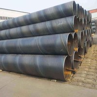 Tuyau en acier au carbone ERW ASTM A53 de haute qualité, 2 pouces SCH40, certifié ISO 9001, pour le transport de fluides