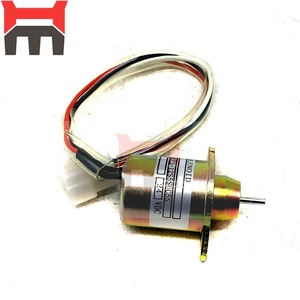 迷你挖掘机金属零件3D84 3D78发动机停止电磁阀11923-77950 1503ES-12S5SUC5S - Product Image 4
