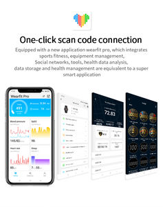 Amoled प्रदर्शन Smartwatch शीर्ष विक्रेता स्मार्ट घड़ियों टच स्क्रीन निविड़ अंधकार तापमान दिल दर निगरानी स्मार्ट घड़ी - Product Image 5