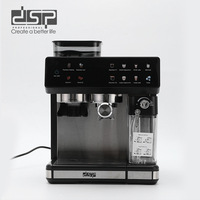 Cafetera Espresso y Cappuccino Automática Inteligente Directo de Fábrica, Programable, de Acero Inoxidable, Ecológica para el Hogar