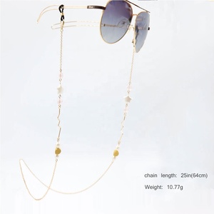 UNIQ <span class=keywords><strong>AM003</strong></span> Mode Anti-Perdue Face Masquage Porte-Chaîne Collier Bracelet Décoratif Laisse De Mode Chaîne De Lunettes - Product Image 2