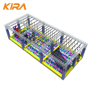 Bán nóng phong cách khác nhau trẻ em Ninja khóa học Sân chơi trong nhà Thiết bị NINJA CHIẾN BINH khóa học trở ngại - Product Image 3