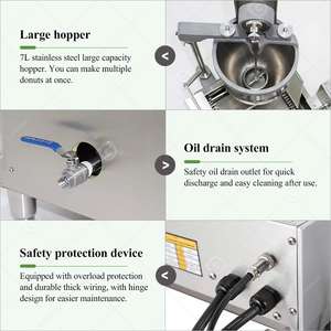 Máquina Extrusora Manual para Hacer Loukoumades, Máquina Automática para Hacer Donas con Levadura, Fabricante de Maquinaria para Panadería de Alta Gama - Product Image 5