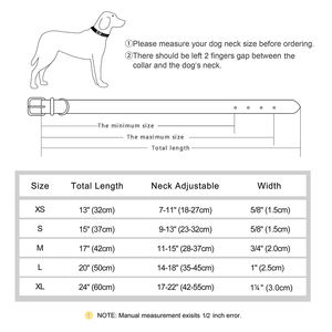 Heißer Verkauf: Strapazierfähiges Halsband, personalisiert mit Tier-ID-Namen, hochwertiges Rindsleder, luxuriöse Tierhalsbänder - Product Image 6