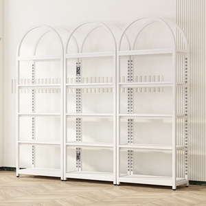 轻奢现代多功能可拆卸商用美容院美甲化妆品展示柜及收纳架 - Product Image 2
