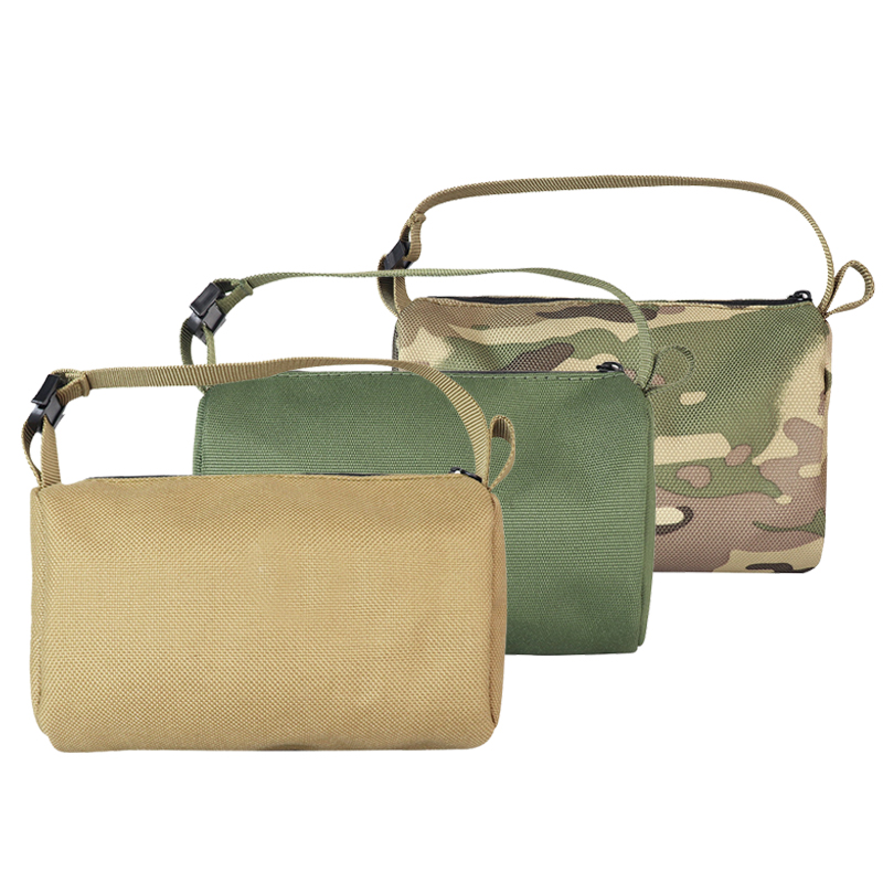 Заводской логотип на заказ, бесплатный образец, легко транспортировать передний песочный мешок, сумки для отдыха для стрельбы на природе, охоты