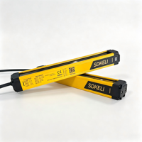 Barrière de sécurité optique SDKELI Type 4 avec auto-diagnostic, capteur de sécurité infrarouge pour la protection des machines industrielles