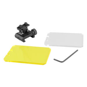 Foldable Square Dual <b>Lens</b> <b>Protector</b> with 20mm Base for Outdoor Equipment <b>Lens</b> Protection Lightweight Acrylic Cover - Product Image 1
