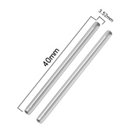 Cable de fibra óptica de 40mm, 45mm, 60mm, manga de protección de empalme de fusión, Protector de empalme termorretráctil