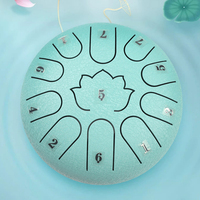 6-inch 11 Tone Steel Tongue Drum Children's Theater Performance Children's Music Gift