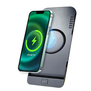 แผ่นชาร์จไร้สายแม่เหล็กความเร็วสูง 15W Qi Quick Charging เชื่อมต่อกับที่จุดบุหรี่สำหรับรถยนต์โตโยต้าอัลฟาร์ดพวงมาลัยซ้าย - Product Image 1