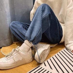 <strong>Men</strong> Baggy <strong>Classic</strong> Style Casual Pants Loose Straight Pants <strong>Corduroy</strong> <strong>Trousers</strong> - Product Image 4