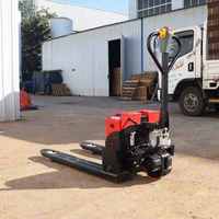 Transpalette Automatique CASDE avec Batterie au Lithium, Capacité 3T, Mât à Trois Sections, Chariot Élévateur Automatique au Sol