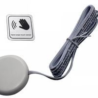 Interrupteur à induction à déflecteur DC5v-24v sans poinçonnage LED interrupteur tactile à capteur basse tension à balayage manuel pour armoires et armoires