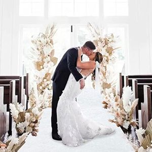 Trắng đám cưới nhung lối đi <span class=keywords><strong>RUNNER</strong></span> cho lễ cưới bãi biển Thảm RUNNERS Đảng vải Thảm ngoài trời sàn đường băng thảm cho Nhà thờ - Product Image 6