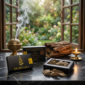 Sanai Asghab 100g Bois d'Oud, sélection naturelle d'agarwood avec des notes terreuses douces pour la combustion du bakhoor, occasions spéciales - Product Image 1