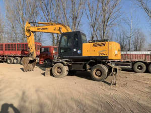 Excavadora de ruedas Hyundai 210w-7 usada Original Corea del Sur Precio bajo Cummins Engine Componentes originales de Corea del Sur - Product Image 2