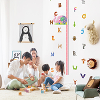Autocollant mural 3D personnalisé pour cadeau, règle de mesure du tableau de croissance de bébé pour la décoration de chambre d'enfant pour l'industrie maternelle et infantile